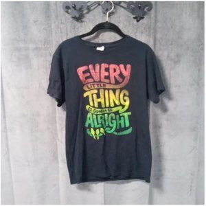 Bob Marley Every Little Thing is Gonna Be Alright T-Shirt Size Small